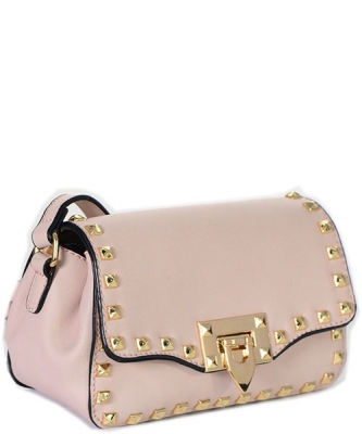 Messenger Handbag Design Faux Leather Classic Style LS2043